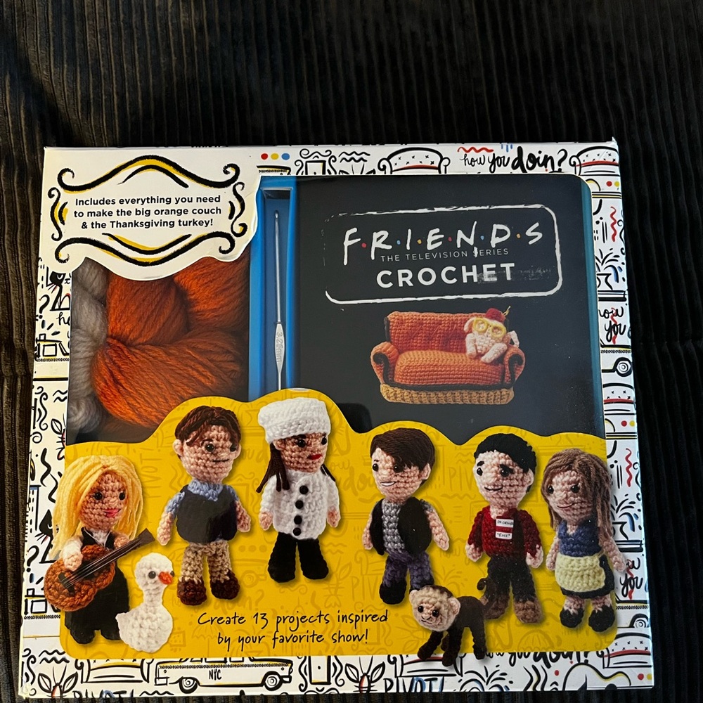 Friends Crochet Kit - Unused
